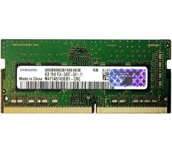 رم لپ تاپ سامسونگ ظرفیت ۴ گیگابایت DDR4 2400 مگاهرتز