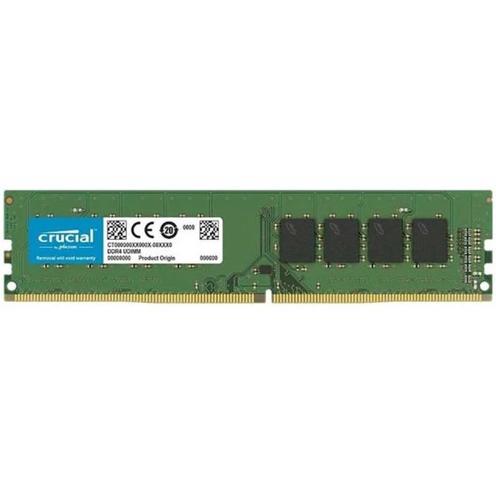 رم کامپیوتر کروشیال تک کاناله مدل CT4 فرکانس 2666 مگاهرتز DDR4 تایمینگ CL19 حافظه 4 گیگابایت