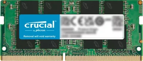 رم لپ تاپ کروشیال تک کاناله مدل CT8 فرکانس 3200 مگاهرتز DDR4 تایمینگ CL22 حافظه 8 گیگابایت